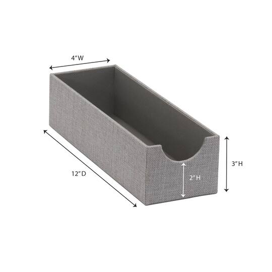 Household Essentials 12" Narrow Accessory Organizer Tray